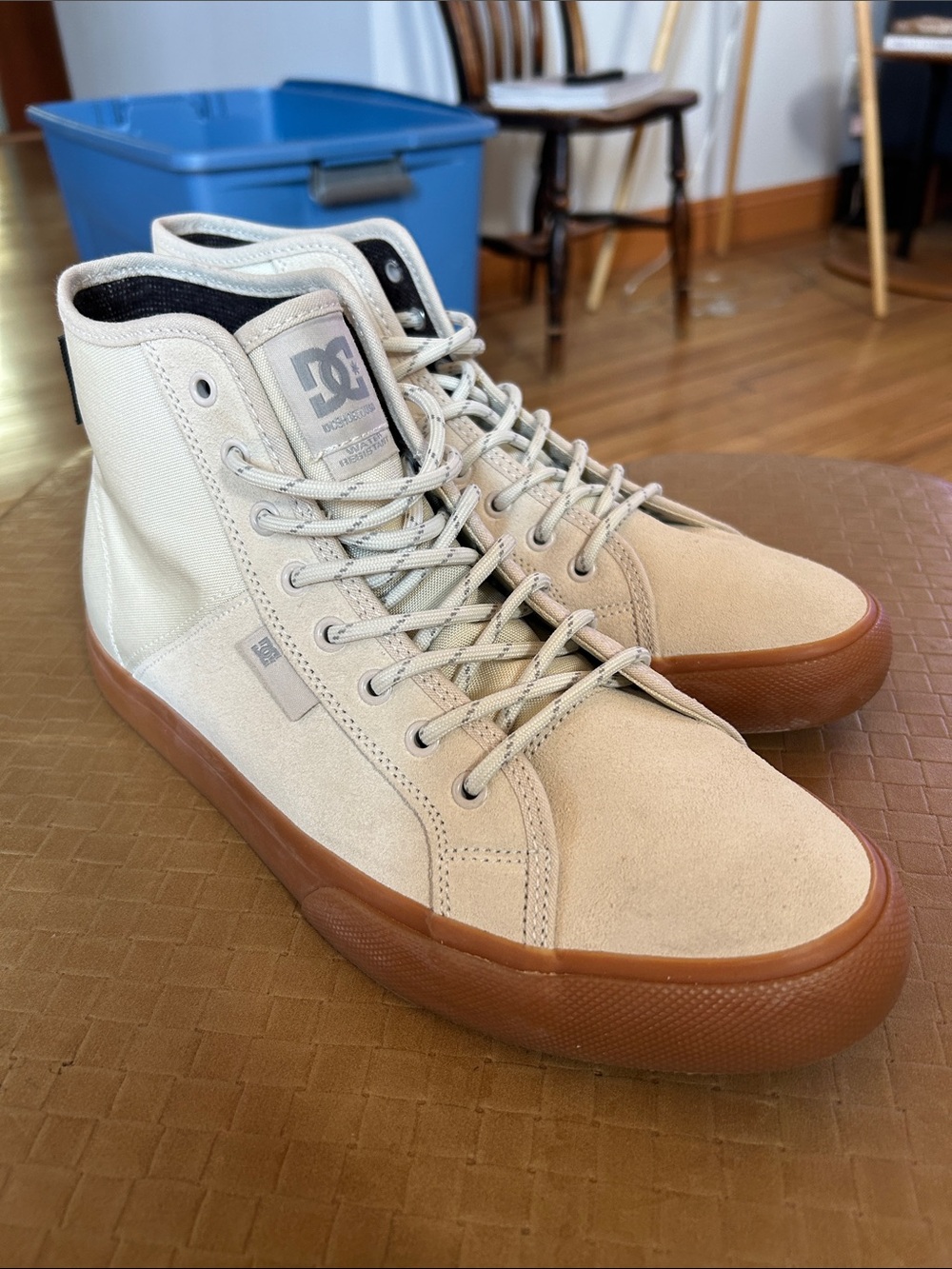New DC waterproof Cordura High Top Sneakers